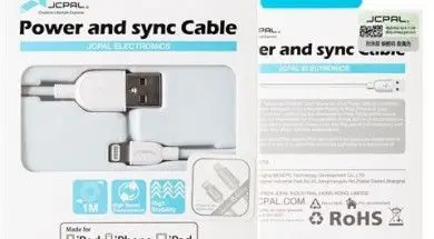 Recenzja kabla JCPAL Power and sync Cable w AppleMobile.pl x1