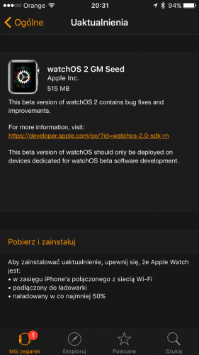 Krok drugi - pobranie i instalacja oprogramowania