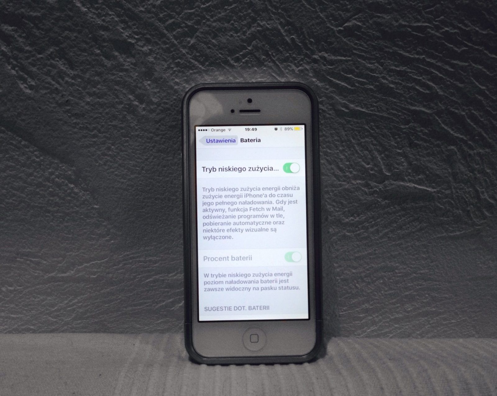 Jak włączyć tryb niskiego zużycia energii w iOS 9? Krok po kroku