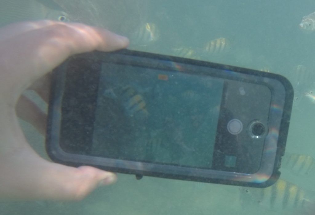 Recenzja Lifeproof Fre Power w AppleMobile.pl pod wodą 15