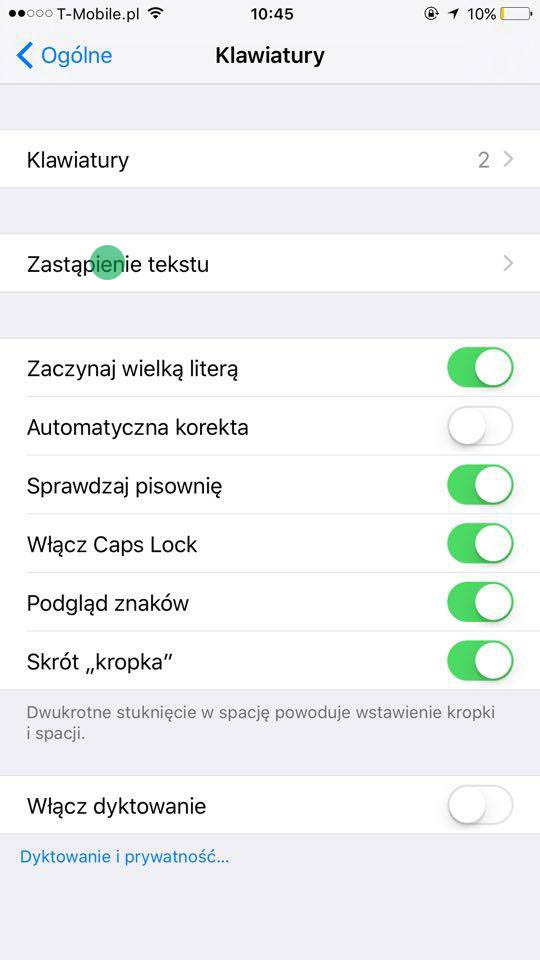 tworzyć i dostosowywać skróty klawiaturowe na iPhone i iPad