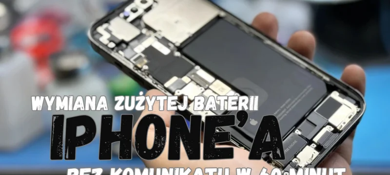 wymiana baterii iphone bez komunikatu szczecin