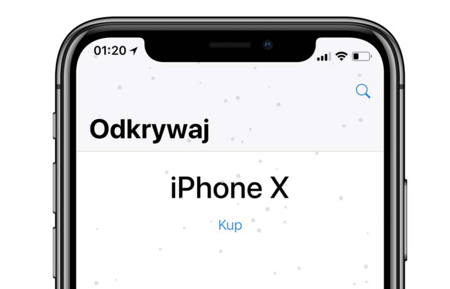 Zimowa ciekawostka w aplikacji Apple Store
