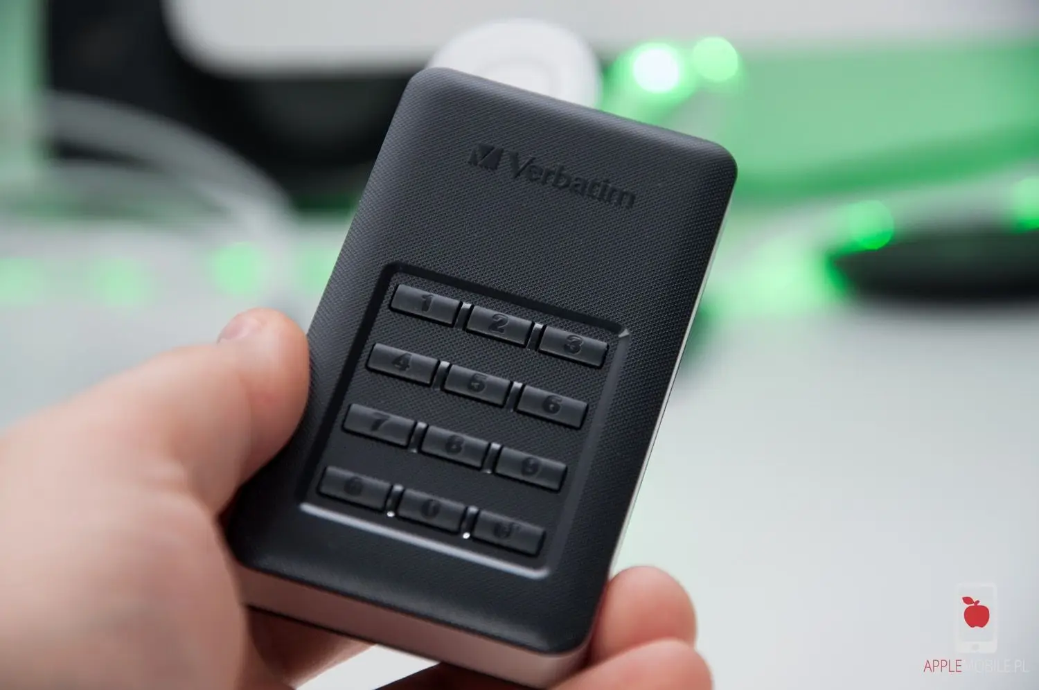 Verbatim Store 'n' Go Secure Portable – Disque Dur Externe 2 To – USB 3.2 Gen 1 – Accès Par Code – Compatible Windows Et MacOS – Noir