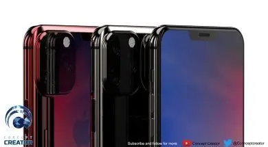 Koncept iPhone’a XI na filmie