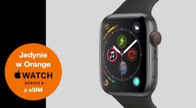 Oficjalnie dostępny Apple Watch Series 4 LTE w Orange