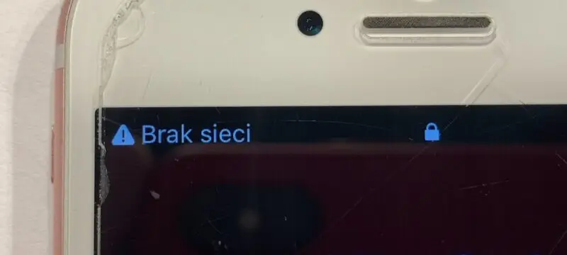 Błąd podczas wykonywania aktywacji iPhone przez sieć komórkową lub wifi