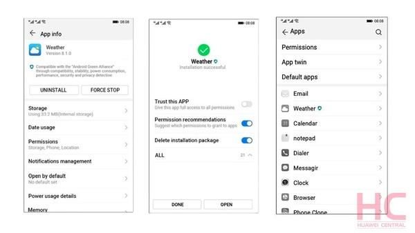 HonemongOS - pierwsze zrzuty ekranu nowego systemu Huawei.