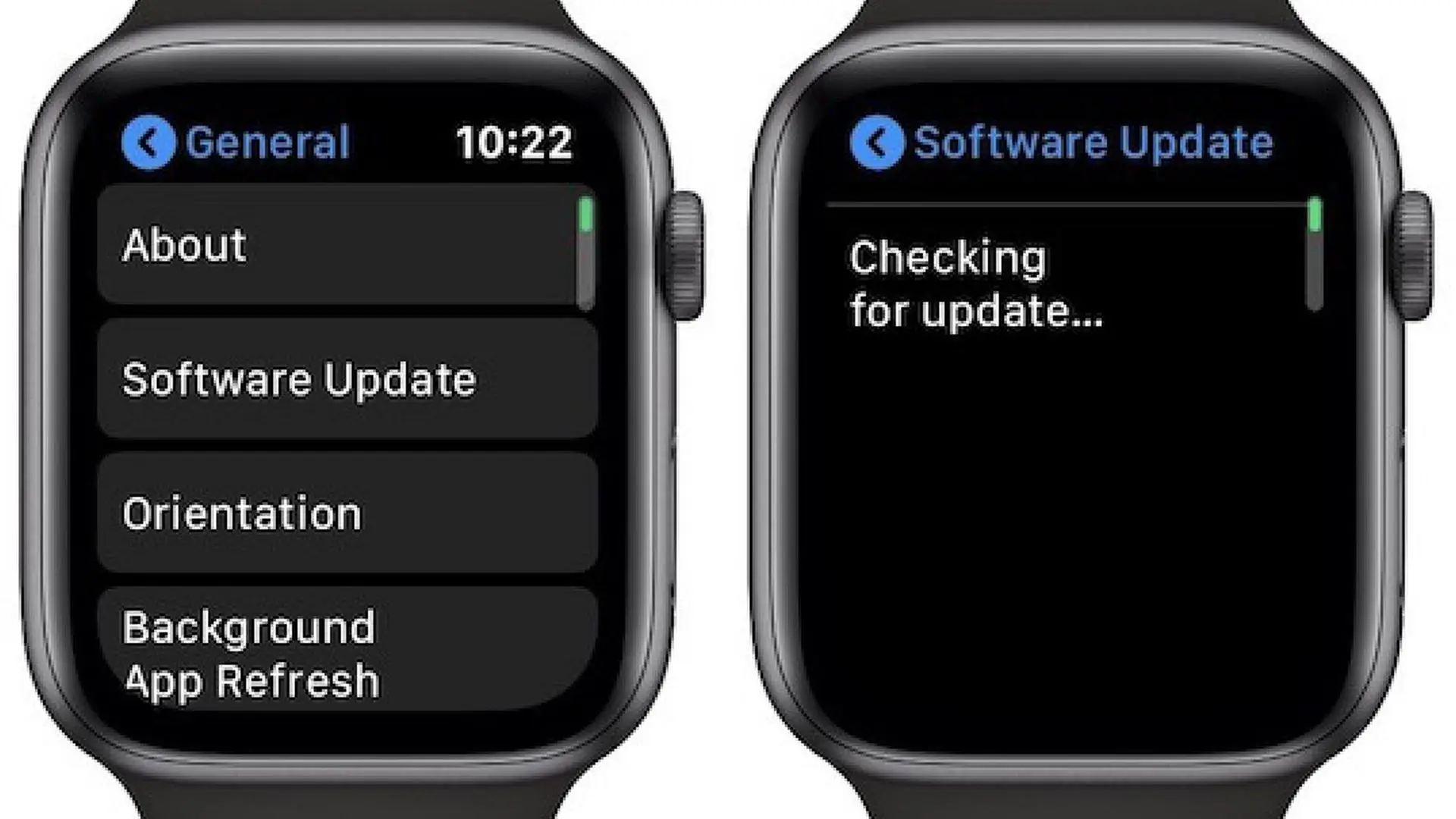 Aktualizacja watchOS 6 bezpośrednio w Apple Watchu