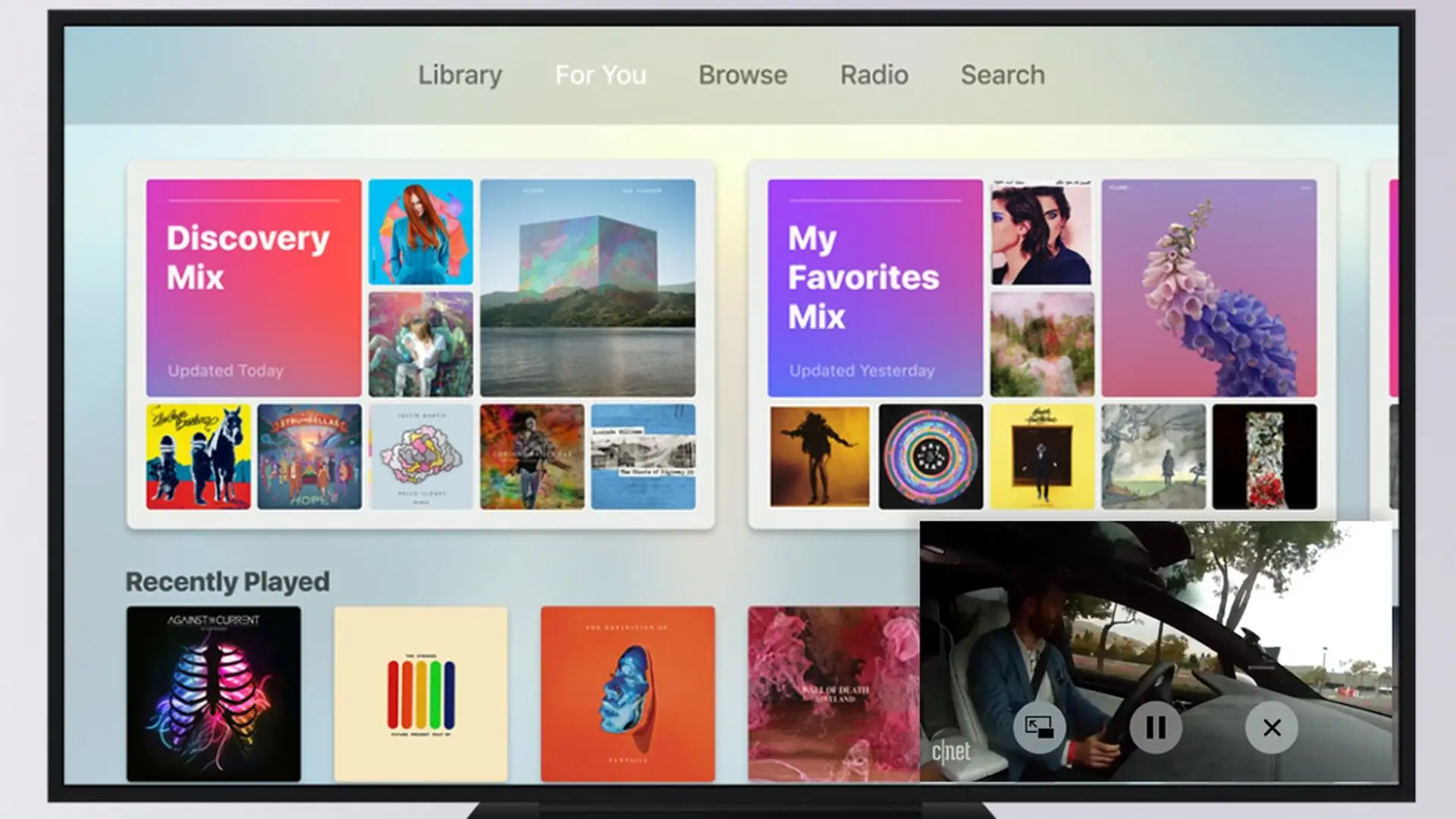 Funkcja Obraz w obrazie w systemie tvOS 13 beta 2