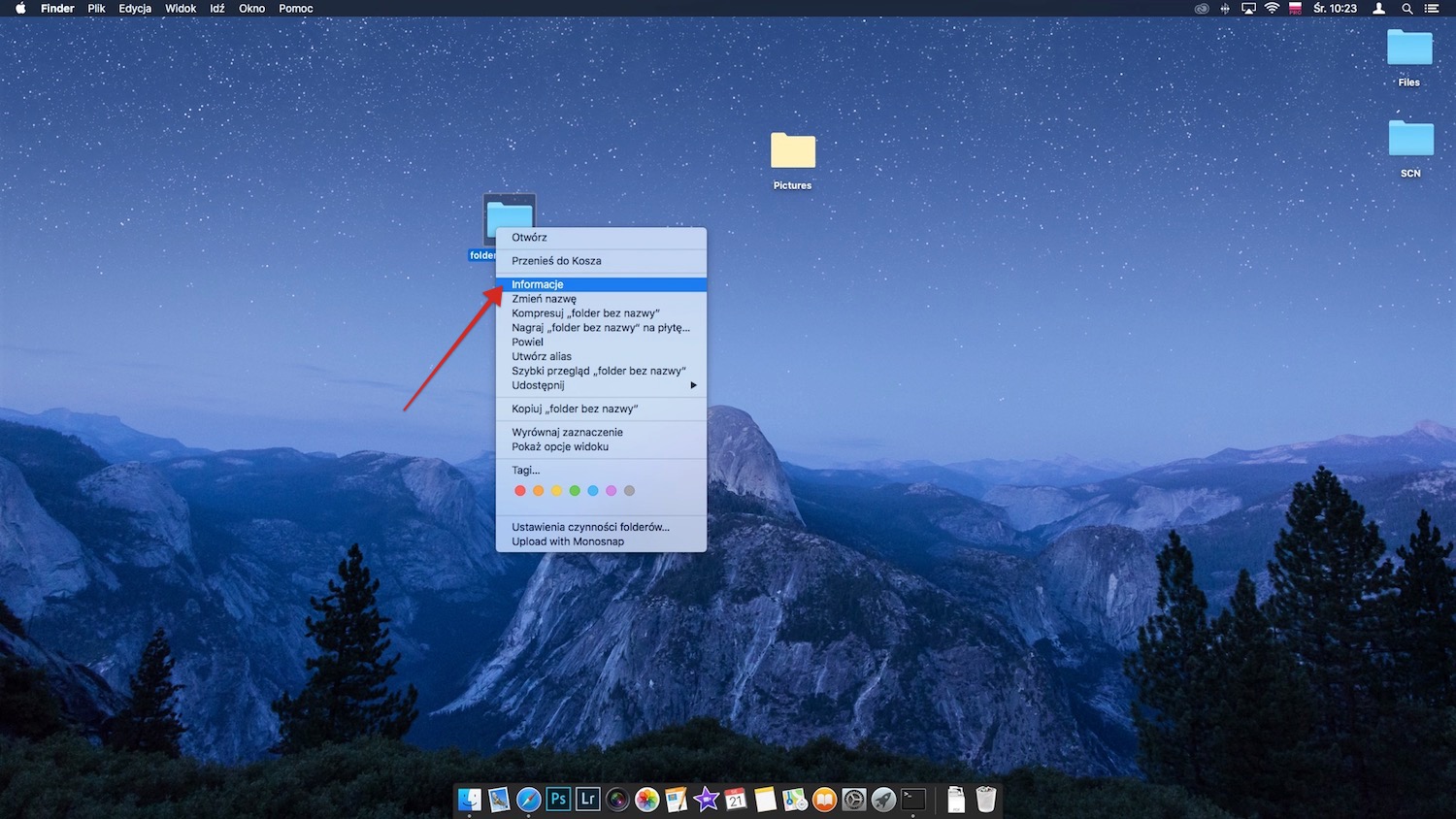 Jak przywrócić standardowy kolor folderu?