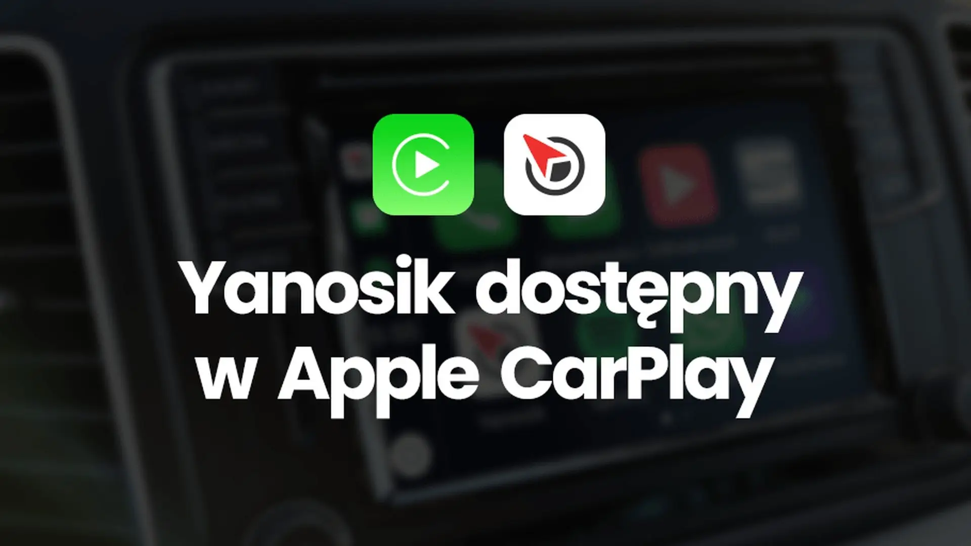 Yanosik nareszcie jest już dostępny na platformie CarPlay