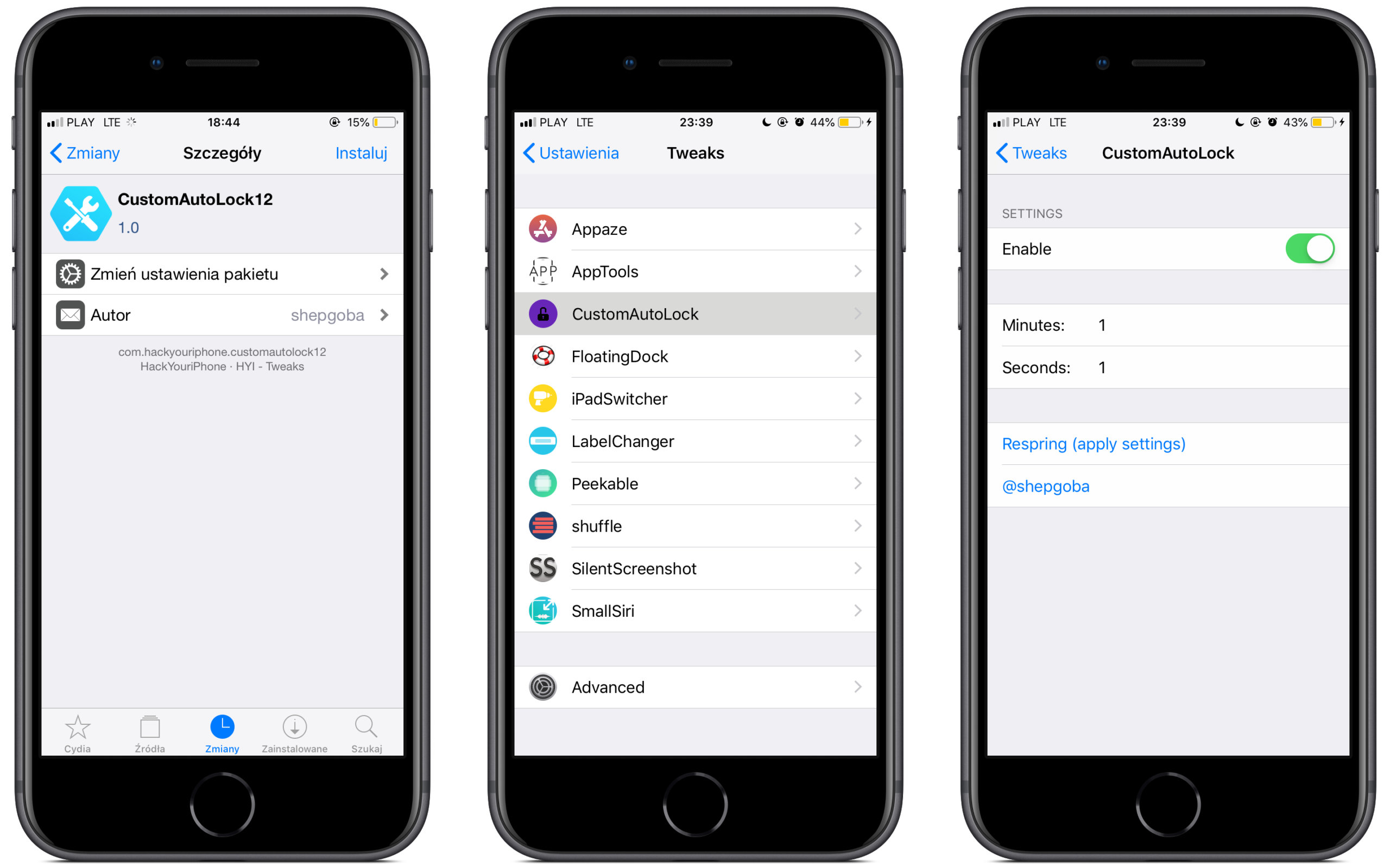 CustomAutoLock12 - blokuj tak, jak tylko chcesz