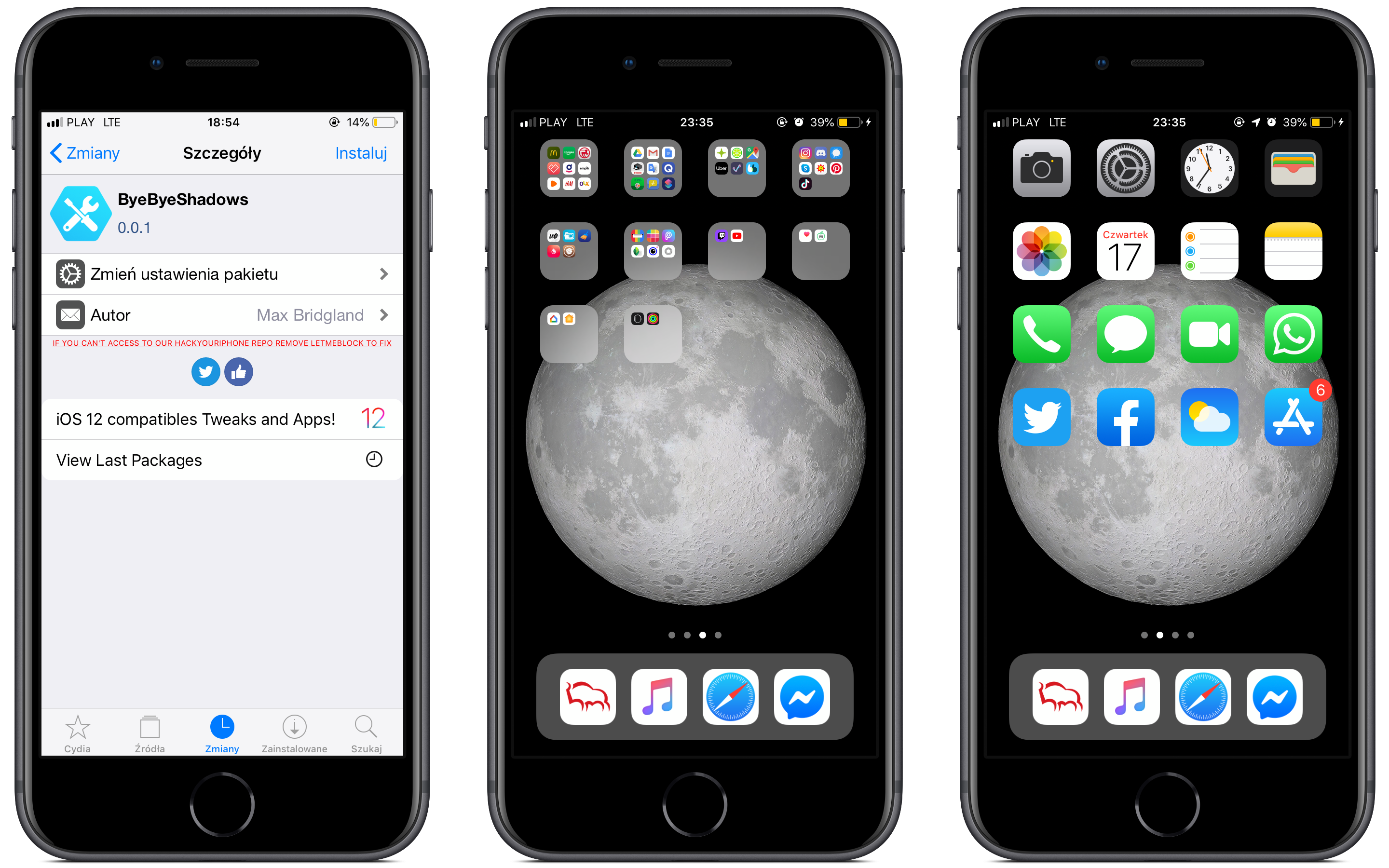 ByeByeShadows na iOS