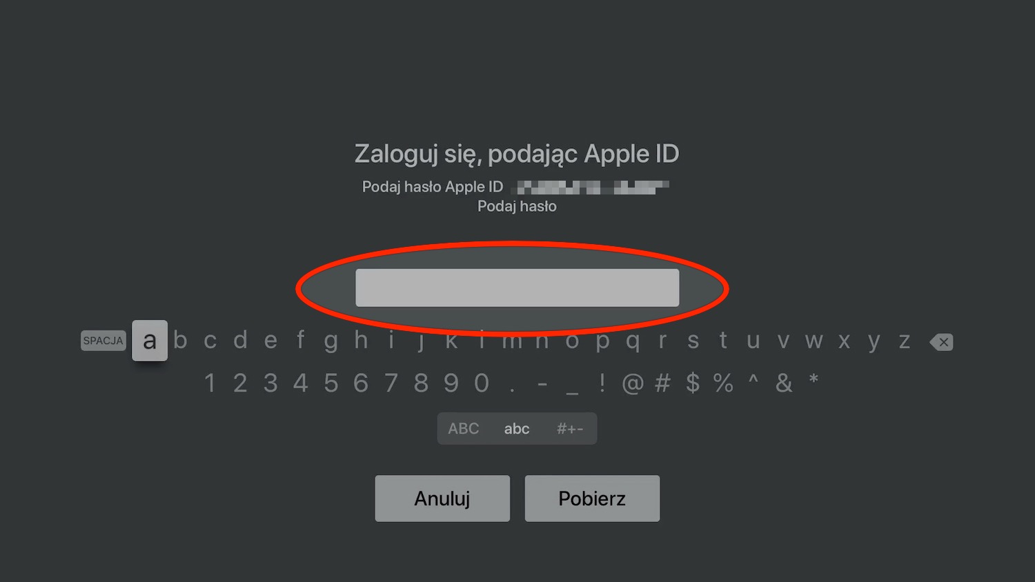 użytkowanie Spotify na Apple TV