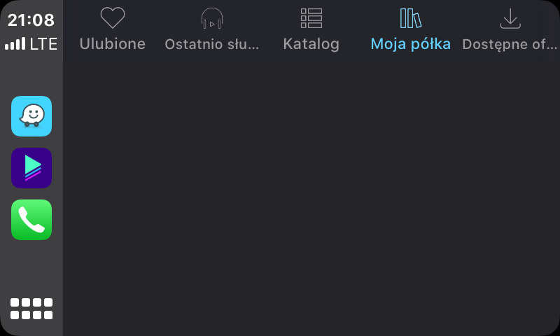 Audioteka dla Apple CarPlay