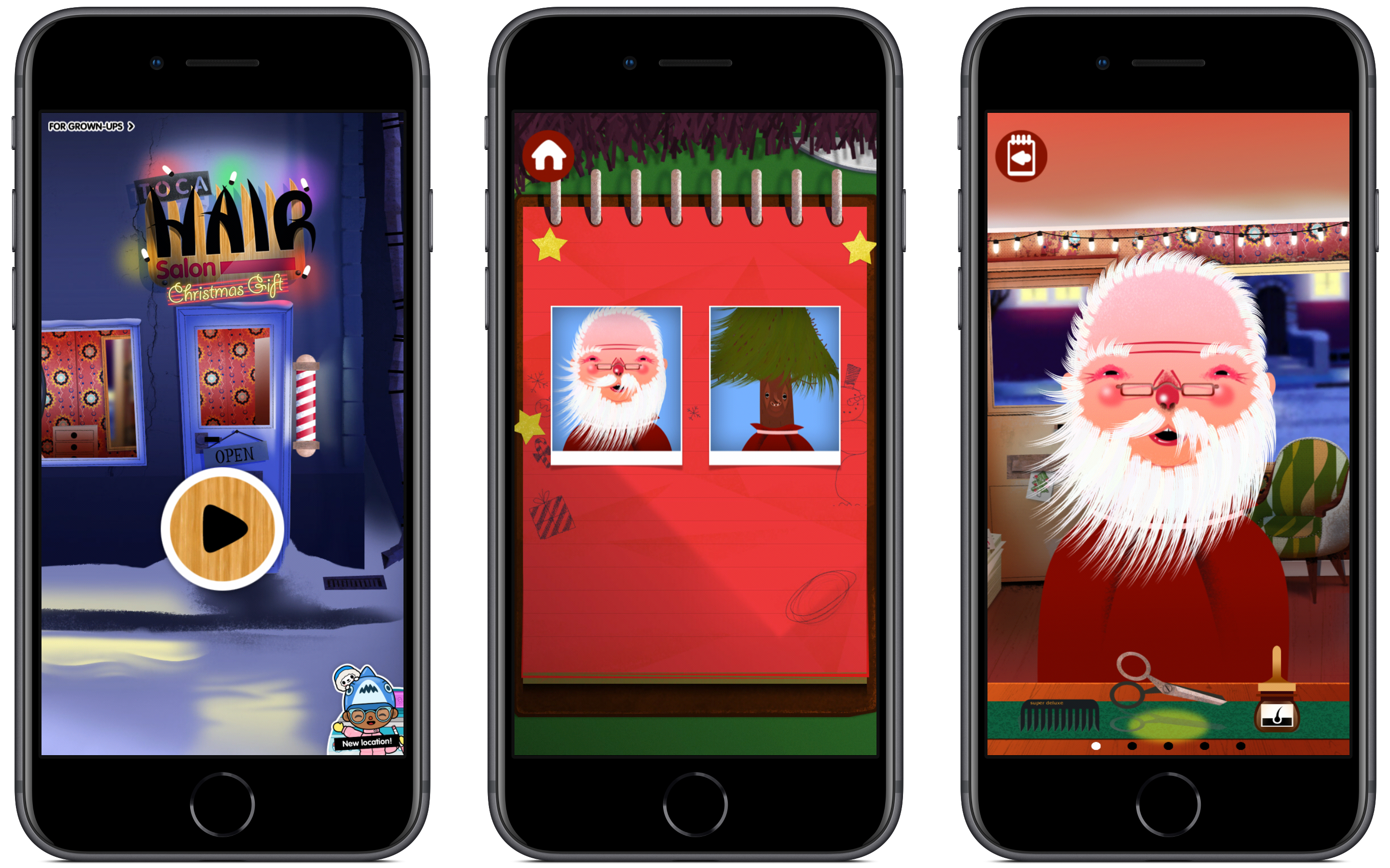 Toca Hair Salon - Christmas na iOS