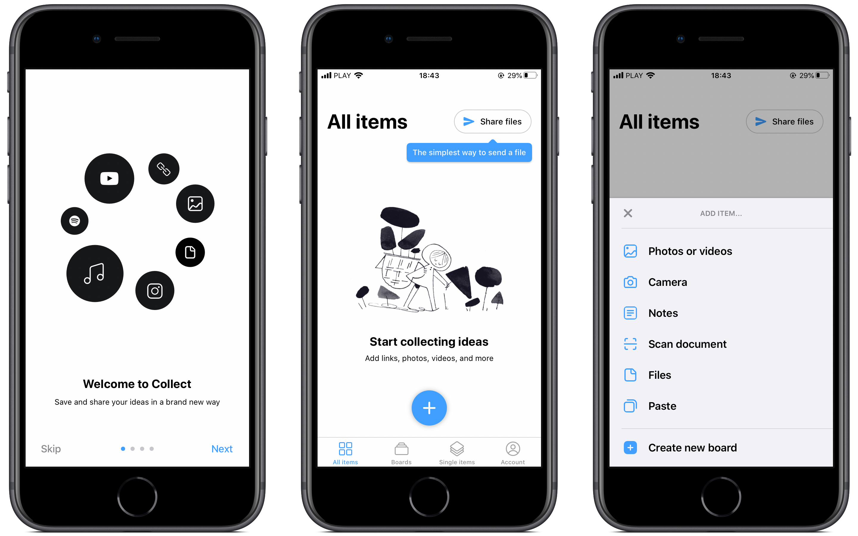 Collect, czyli organizacja na wyższym poziomie
