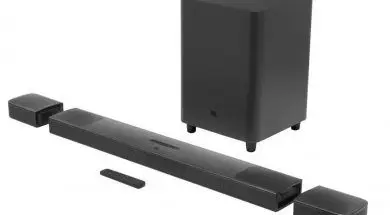 JBL Soundbar z odłączanymi głośnikami oraz AirPlay 2