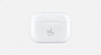 Możliwość dodania grawerunku emoji na słuchawkach AirPods