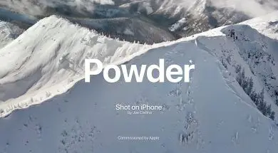Nowa reklama z serii Shot on iPhone zatytułowana Powder
