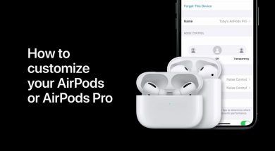 Poradniki od Apple powiązane z słuchawkami AirPods