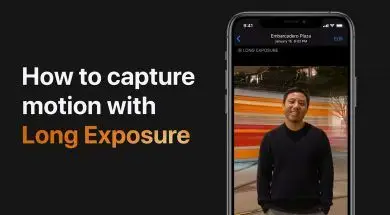 Poradnik Apple Jak wykonać efekt zdjęcia z długim czasem ekspozycji