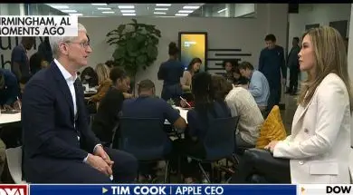 Tim Cook CEO firmy Apple twierdzi, że Chiny kontrolują koronawirusa