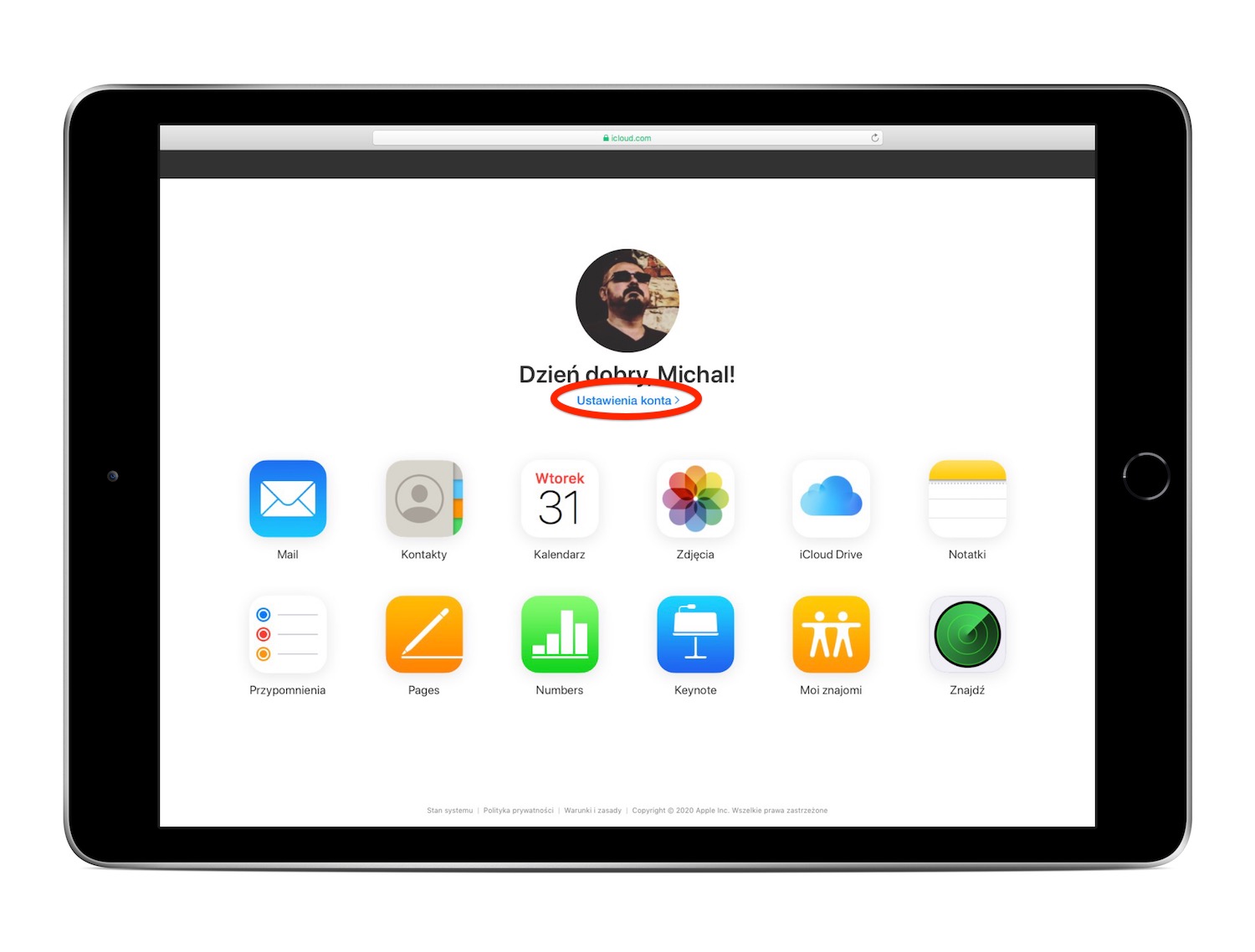 kasowanie konta Apple ID na stałe krok 2