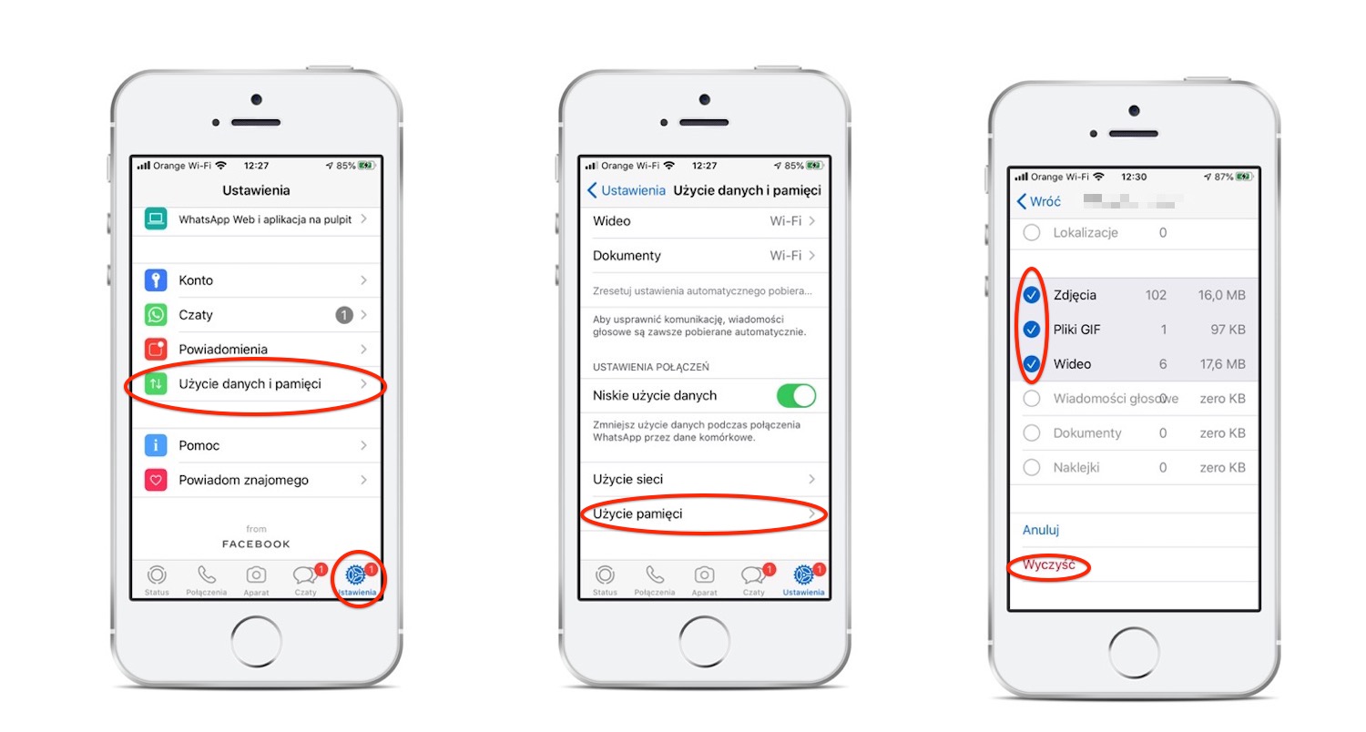 sposób na odzyskanie miejsca w pamięci iPhone