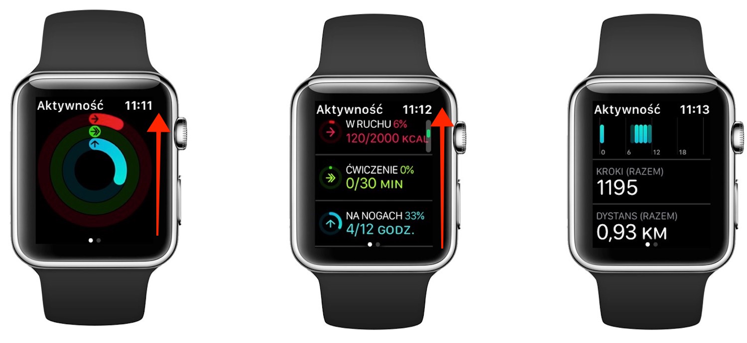 Jak sprawdzać postępy aktywności na Apple Watch