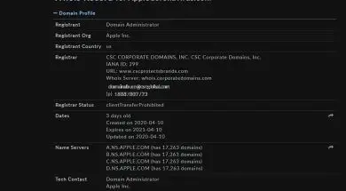Firma Apple zarejestrowała domenę AppleCoronavirus.com