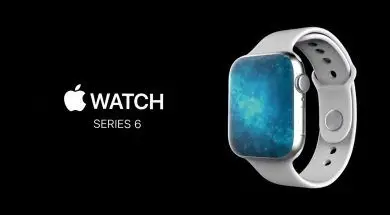 Koncepcyjna wizja wyglądu zegarka Apple Watch z ekranem bez ramek
