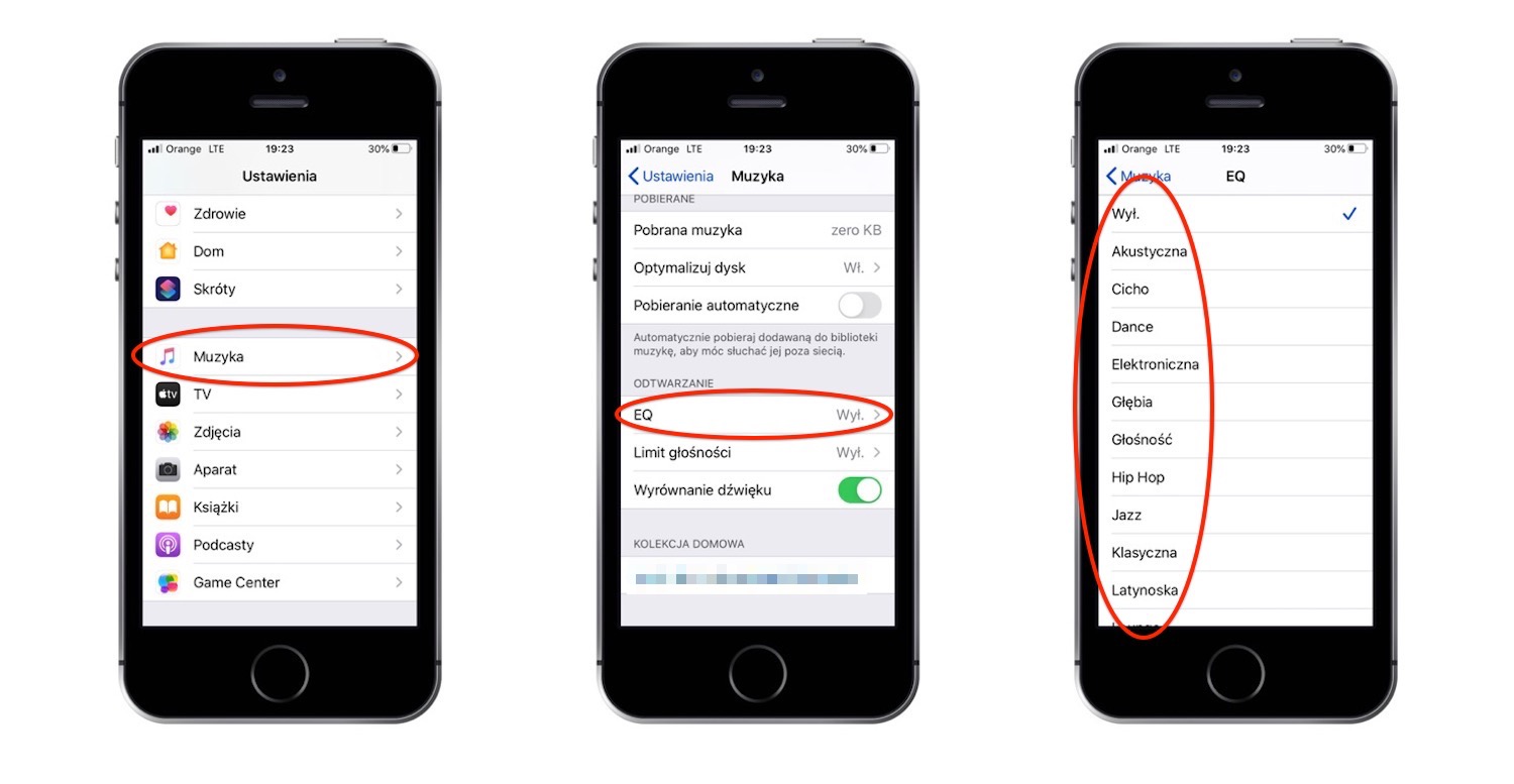 Jak dostosować ustawienia equalizera w aplikacji Muzyka dla iOS?