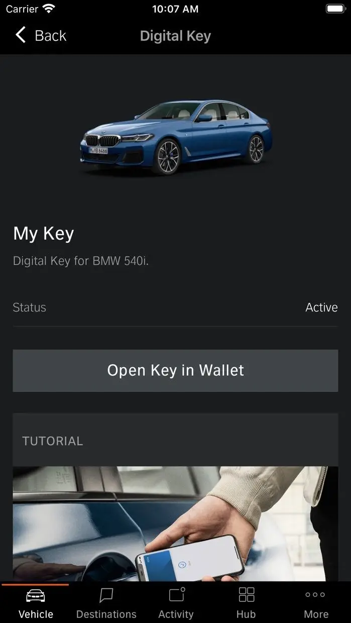 Aktualizacja aplikacji BMW Connected dodaje wsparcie dla CarKey.