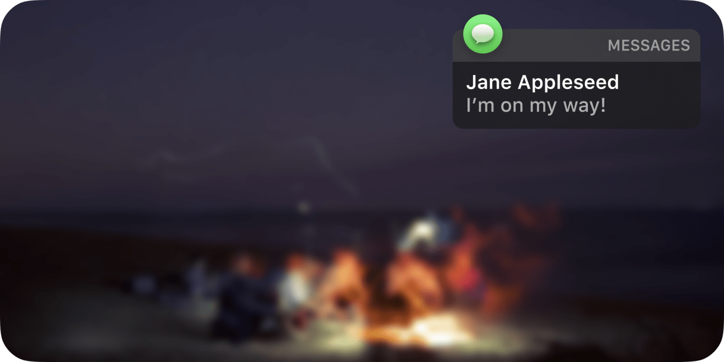 Koncepcyjna wizja systemu glassOS w okularach od firmy Apple.