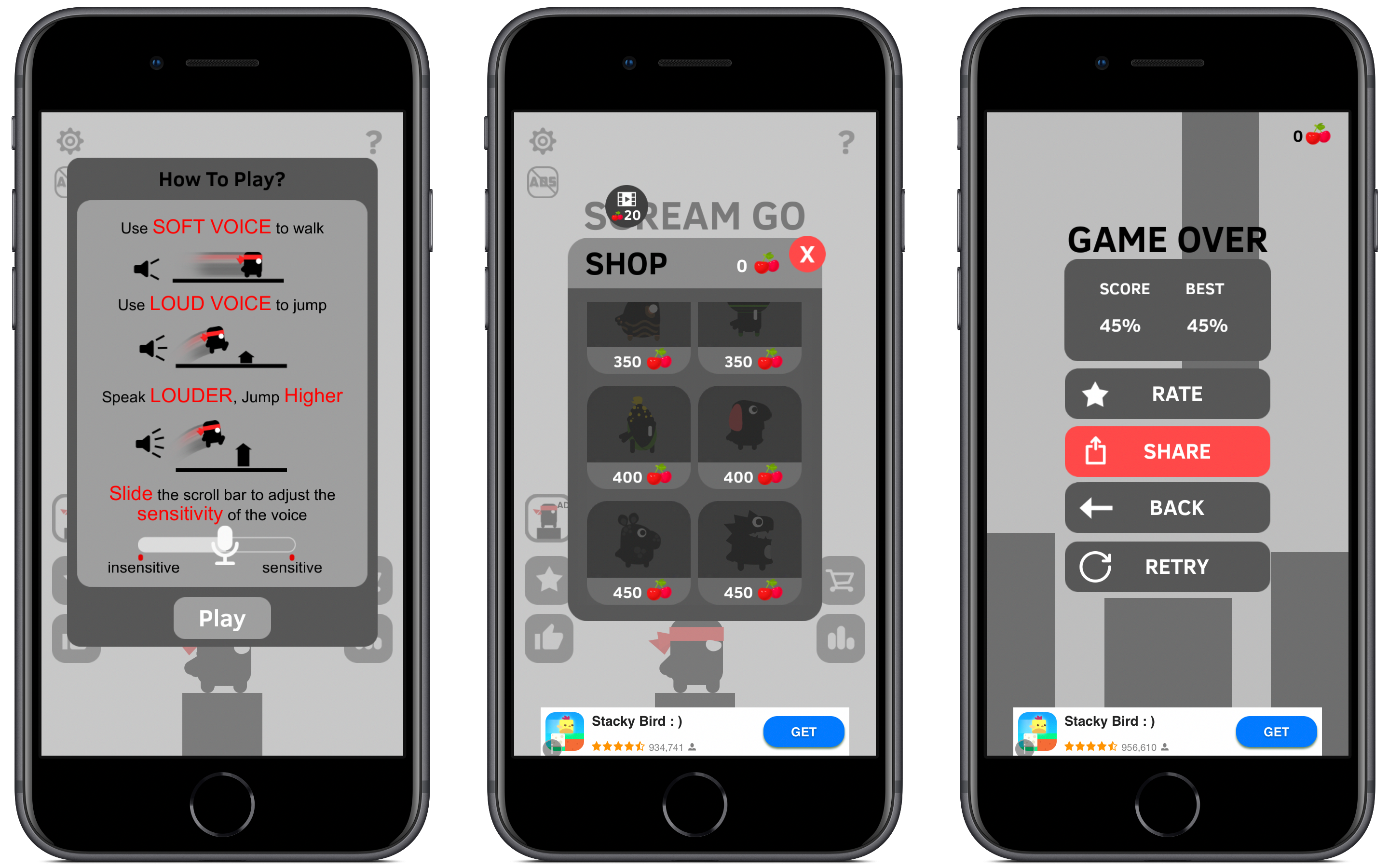 Scream Go Hero - graj głosem!