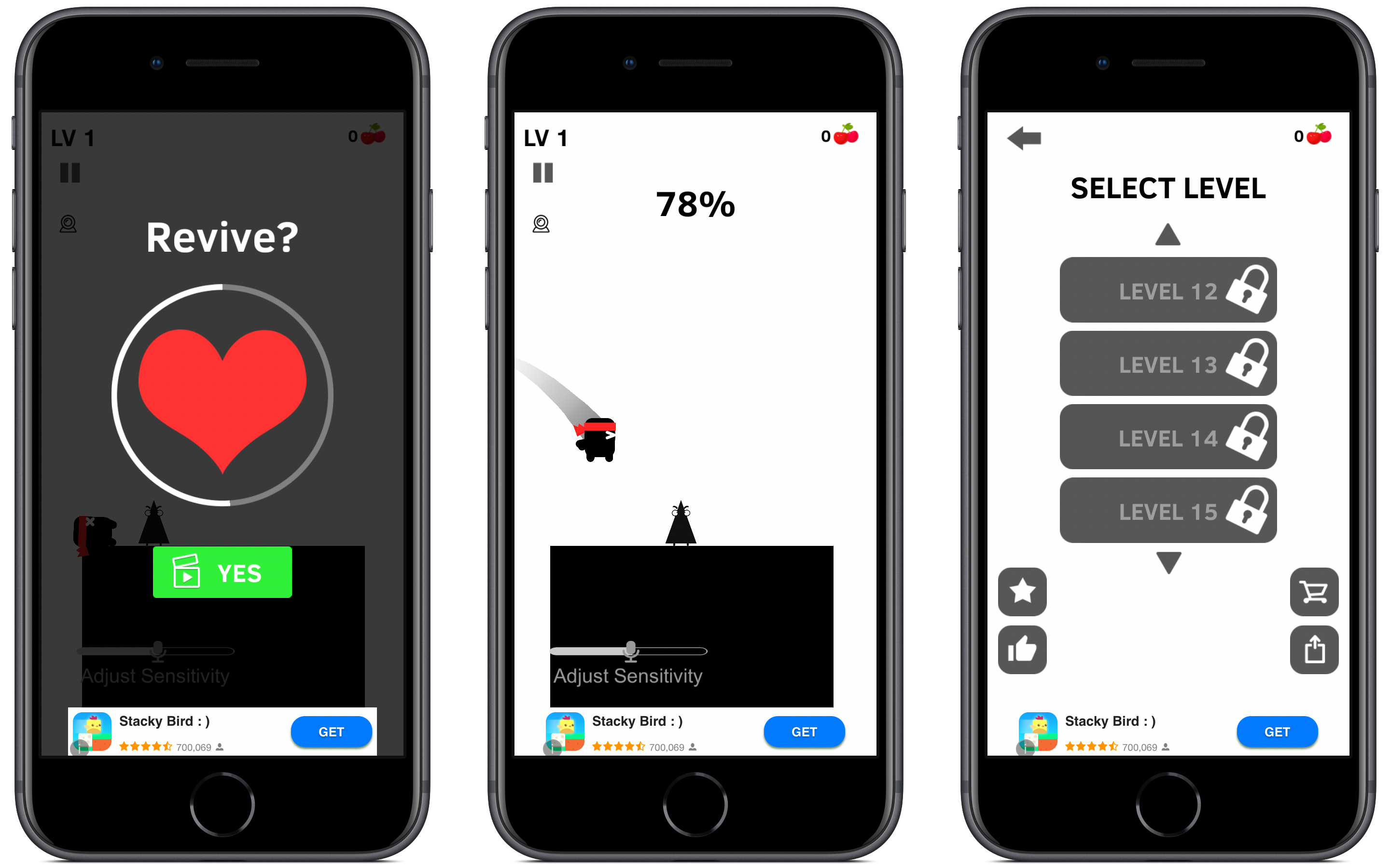 Scream Go Hero na iOS