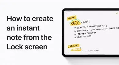 Poradnik Apple Jak stworzyć szybką notatkę z ekranu blokady na iPadzie
