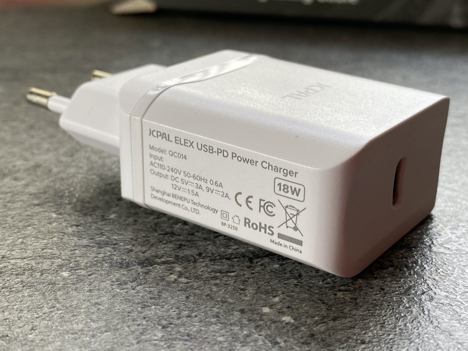 JCPAL usb-c PD Fast Charger