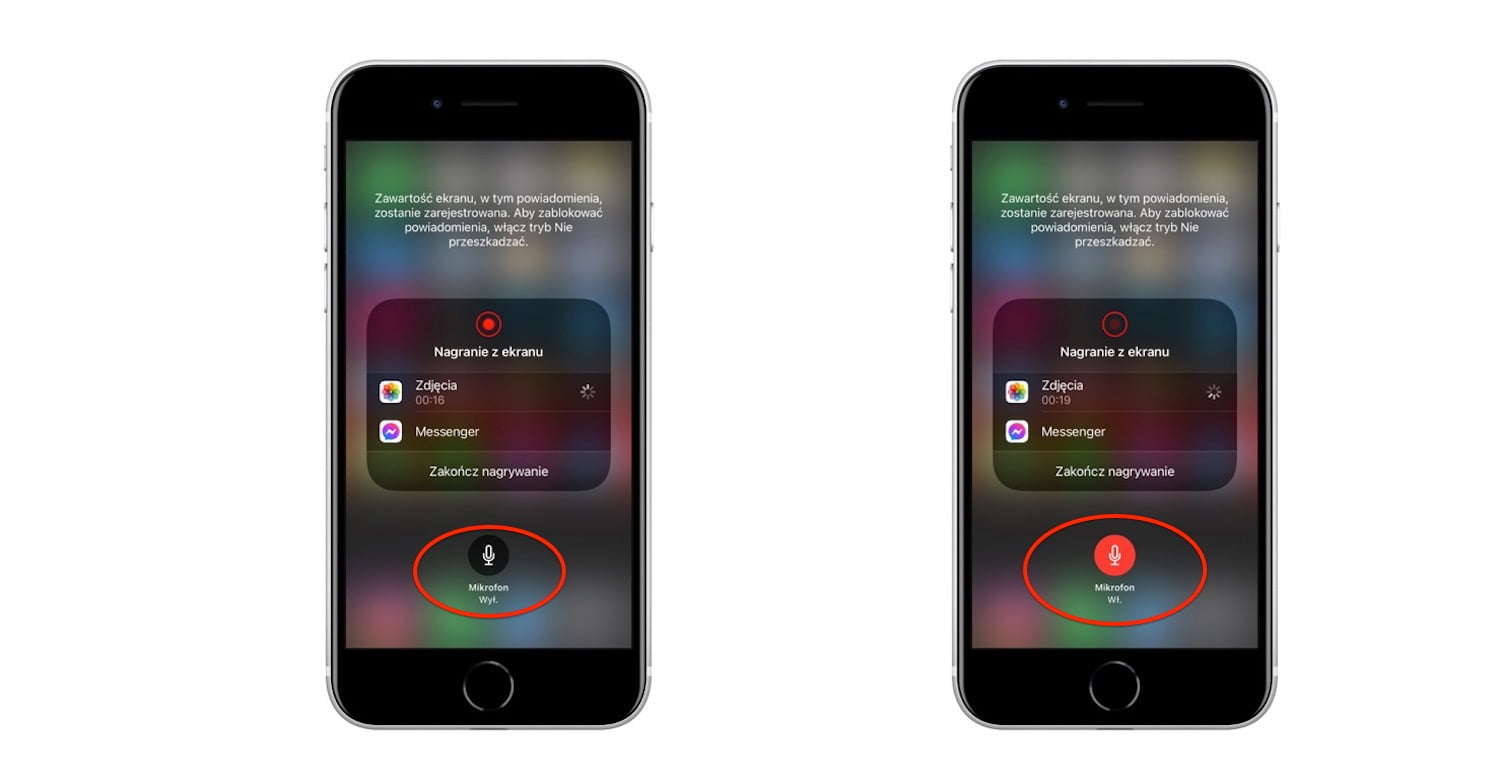 nagrywanie ekranu na iPhone 12 lub iPhone SE 2020