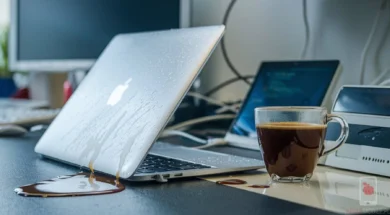 naprawa zalanego macbooka szczecin