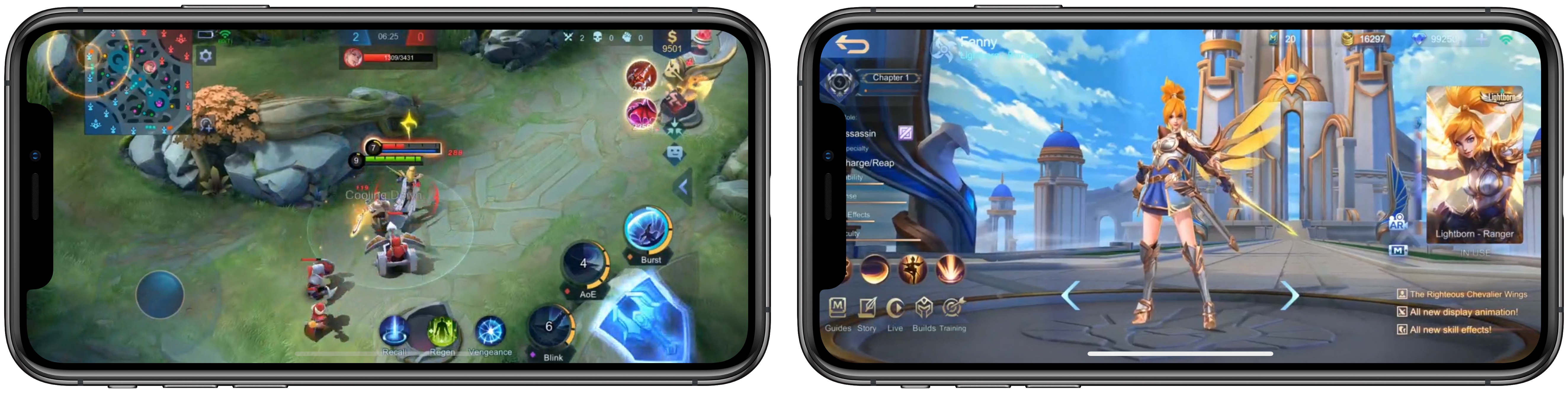 Wild Rift i Mobile Legends: Bang Bang na iPhone
