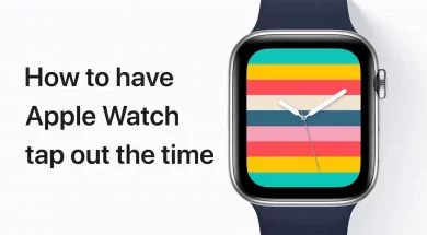 Poradnik Apple Powiadomienie o czasie za pomocą drgań Apple Watcha