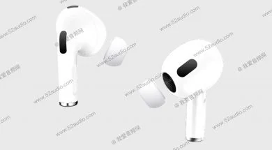 Prawdopodobny wygląd słuchawek AirPods 3 generacji