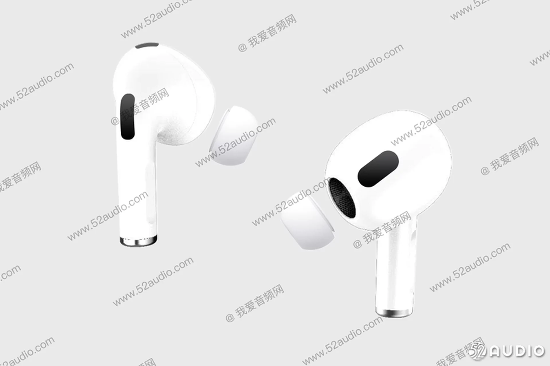 Prawdopodobny wygląd słuchawek AirPods 3 generacji