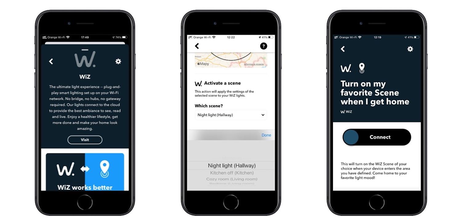 Aplikacja IFTTT iphone