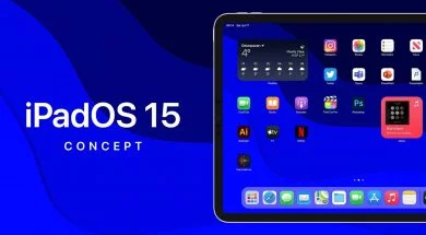 Koncepcyjna wizja systemu iPadOS 15 pokazana na filmie
