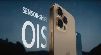 Każdy iPhone z serii 13 z automatyczną stabilizacją matrycy