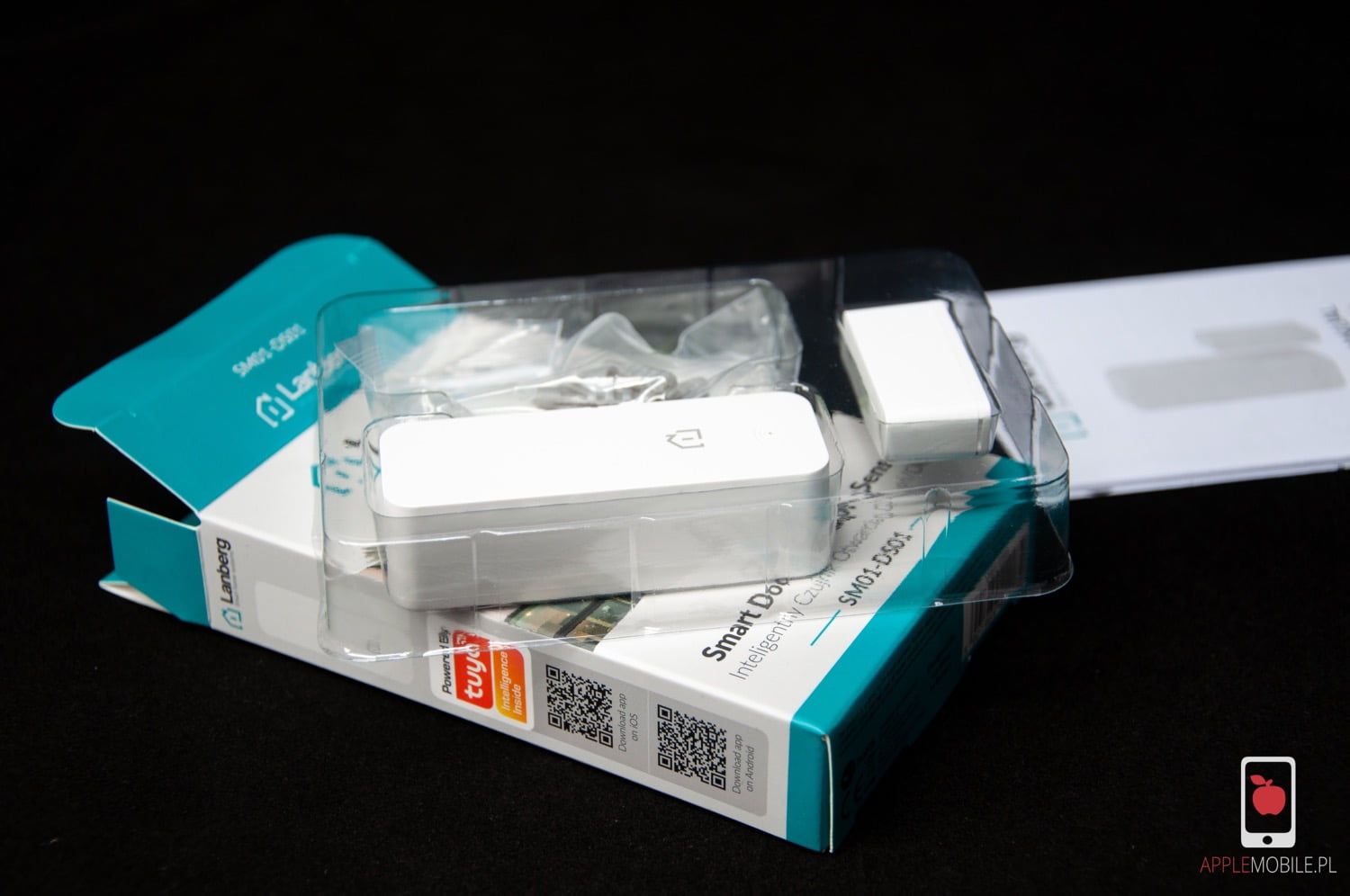 zestaw sprzedażowy Lanberg Smart Door&Window Sensor 